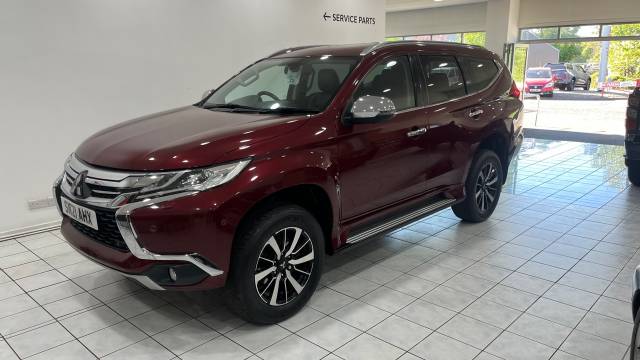 Mitsubishi Shogun Sport 2.4 DI-DC 4 5dr Auto 4WD Estate Diesel Red