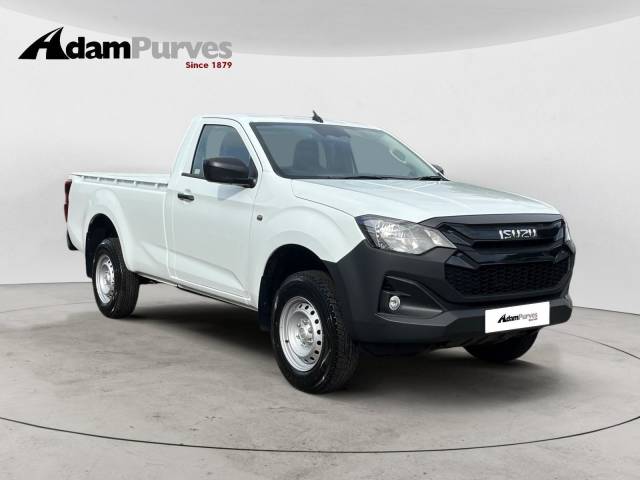 Isuzu D-max 1.9 TD Utility Diff Lock 4WD Euro 6 (s/s) 2dr Pick Up Diesel Splash white