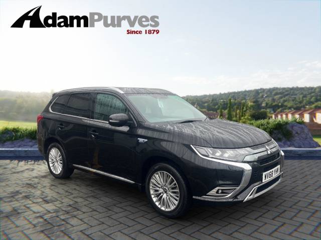 Mitsubishi Outlander 2.4 PHEV 4h 5dr Auto Estate Petrol / Electric Hybrid BLACK