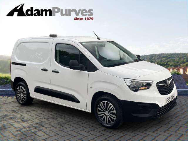 Vauxhall Combo 2300 1.6 Turbo D 100ps H1 Edition Van Panel Van Diesel WHITE